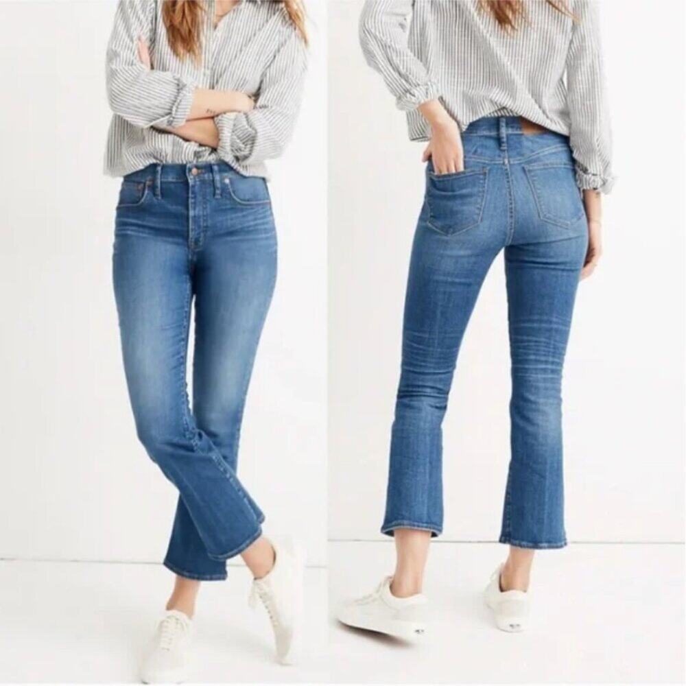 Madewell Cali Demi-Boot Jeans in Tierney Wash: Eco Edition